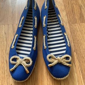 Kate Spade ballet flat/boat shoes. Size 8.